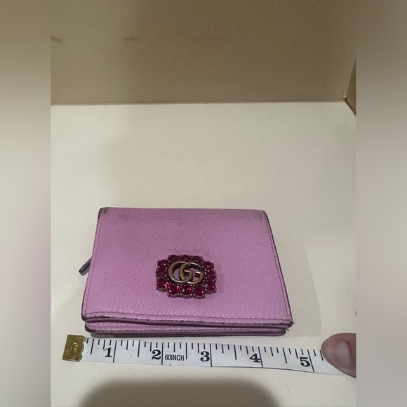 Gucci Marmont Bejeweled Bifold Wallet - Picture 12 of 13